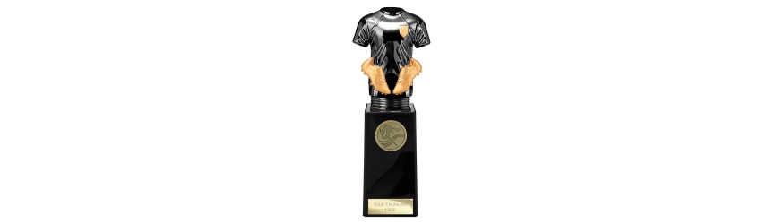 BLACK VIPER FOOTBALL STRIP LEGEND RESIN TROPHY - 5 SIZES - 13.5CM - 21CM BLACK VIPER FOOTBALL STRIP LEGEND RESIN TROPHY - 5 SIZES - 13.5CM - 21CM
